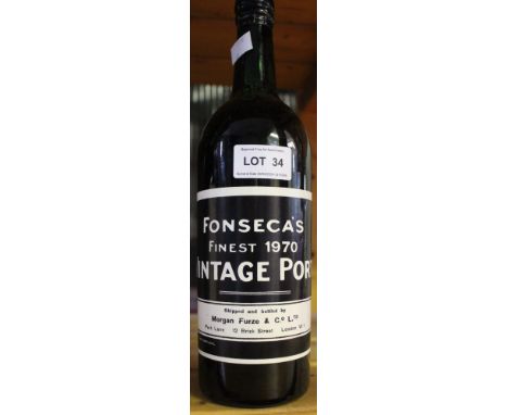 Vintage Fonseca's port, 1970