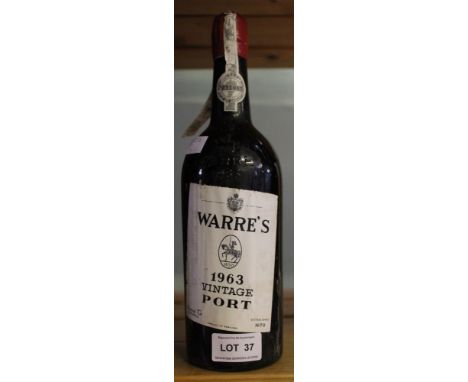 Vintage Warre's port, 1963