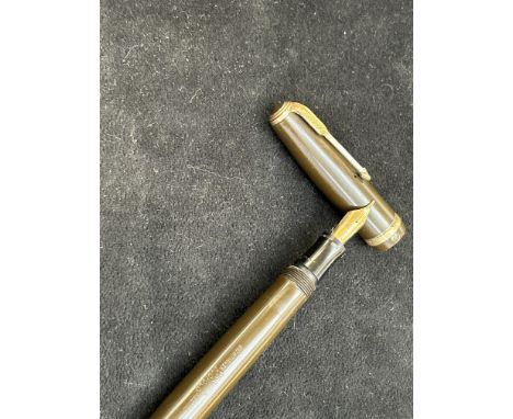 Parker Duofold fountain pen with 14ct gold nib