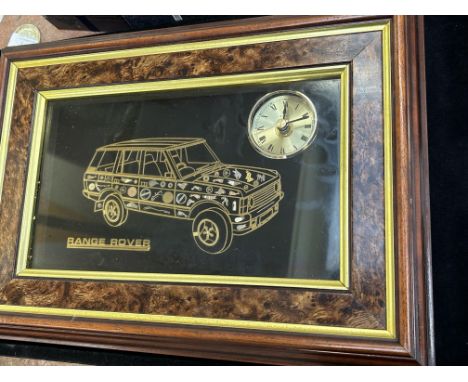 Range rover clock 