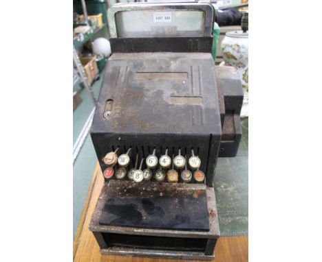 A VINTAGE METAL BUILT TILL 
