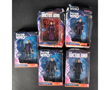 Doctor Who - Underground Toys - a collection of x5 Doctor Who ' 5.5 Scale Collector Series ' action figures: Missy, Eleventh 