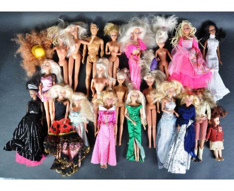 Barbie - a collection of assorted 1990s &amp; later Mattel made Barbie dolls, along with a large quantity of assorted clothin