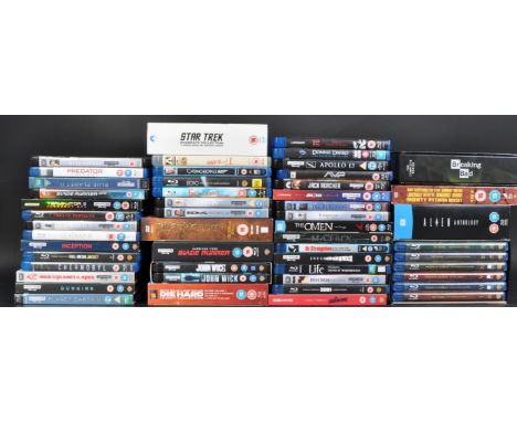 Collection of approx; 50 blue-ray DVDs. Majority is 4k ready as well as some being your normal blue-rays. To include; Lords o