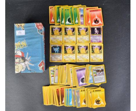 Pokemon Trading Card Game - a collection of Wizards of the Coast Pokemon cards to include cards from Base Set, Neo Genesis, N