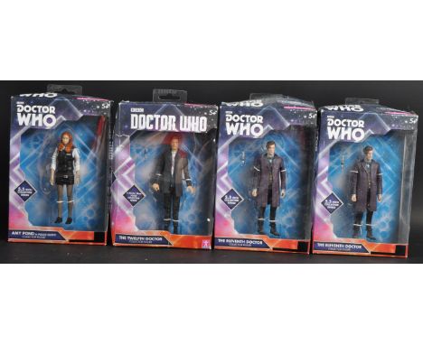 Doctor Who - Underground Toys - a collection of x4 Doctor Who ' 5.5 Scale Collector Series ' action figures: Amy Pond In Poli