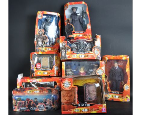 Doctor Who - Character Options - a collection of assorted boxed Dr Who action figures, to include; several 12" scale figures 