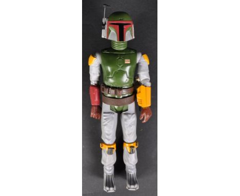 Star Wars - an original vintage Kenner / Denys Fisher made 12" scale large size Boba Fett action figure. Near-complete (just 