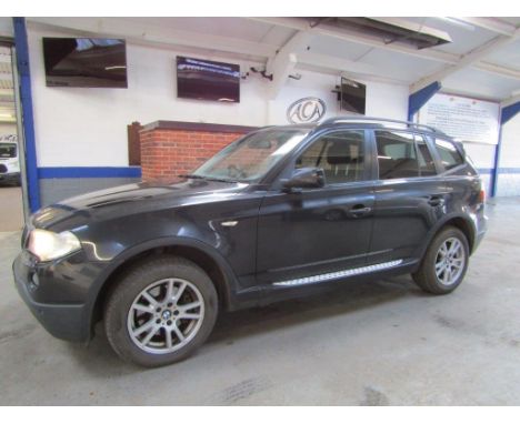Make &amp; Model: BMW X3 SEDate of Reg: FH57 ZZDColour: Blackcc: 1995MoT: 20-12-2022Fuel Type: DIESELMileage: 182kTransmissio