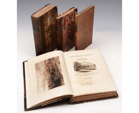 PARKER, John Henry, pub. A Guide to The Architectural Antiquities in The Neighbourhood of Oxford. Oxford, 1846. 8vo. 1/2 marb