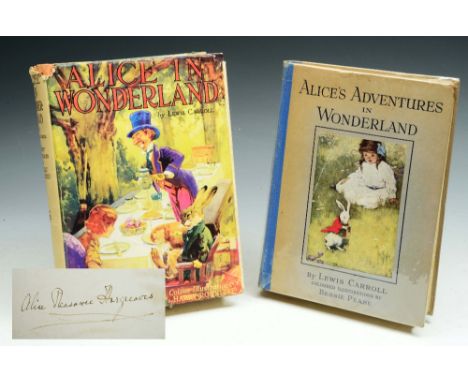 *ROUNTREE, Harry, (Ill.) Alice's Adventures in Wonderland, by Lewis Carroll, The Children's Press. nd. 4to. 8 cold. plts. inc