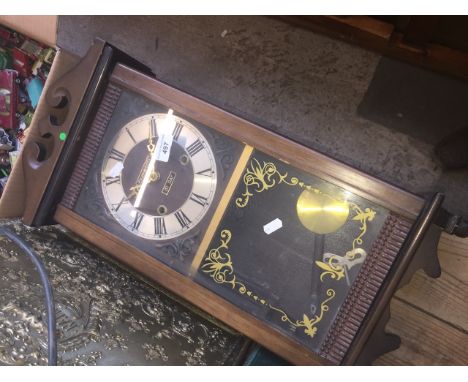 A Vienna President 31 day wall clock. 