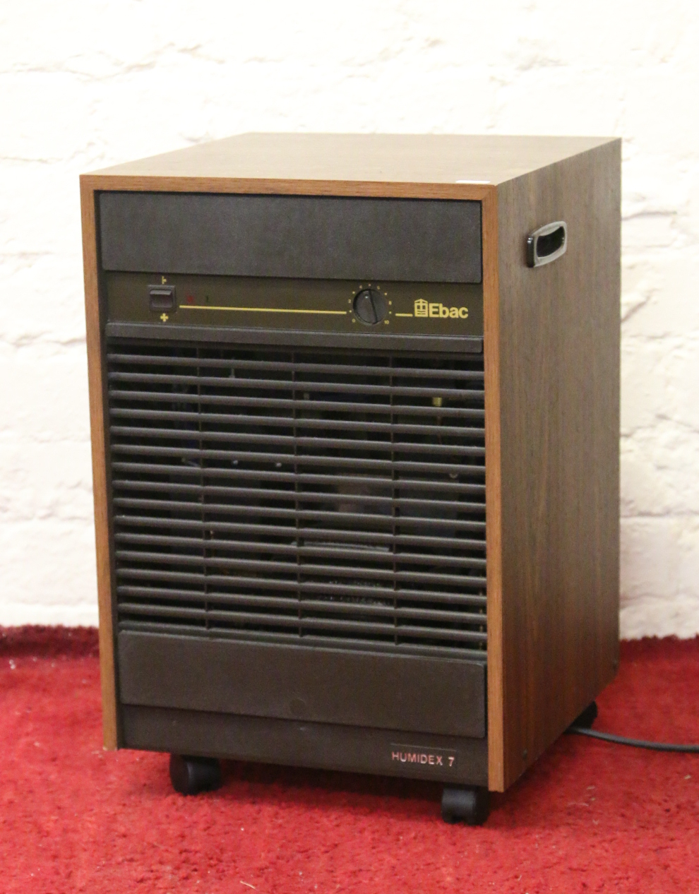 An Ebac Humidex 7 Dehumidifier.