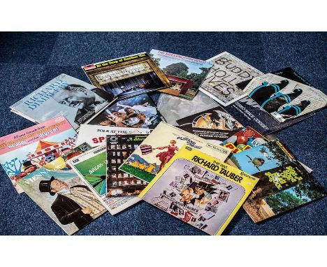 Box of LP Albums, 23 in total, including Elvis 'Golden Records Volume 1', John Lennon 'Imagine', Boney M, Edith Piaf, Proms, 