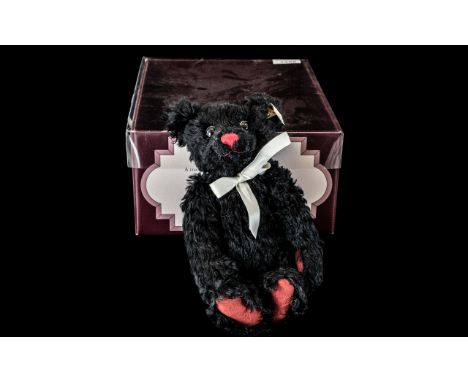 Steiff 'Dominic' Teddy Bear, Hamleys Special Edition, with original box and certificate.  Serial No. 652844. Limited edition 