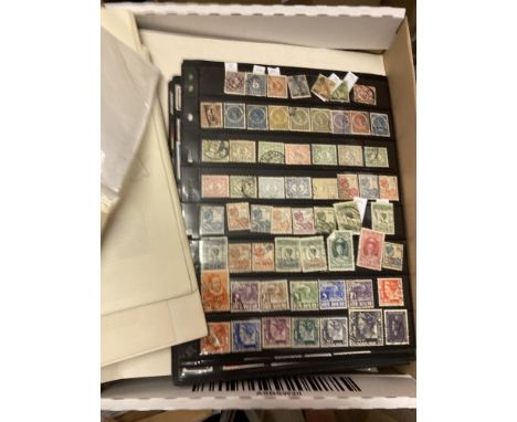 STAMPS WORLD, various mint &amp; used on album pages, stock pages, in folders etc. Some very useful U/M Austrian sets and yea