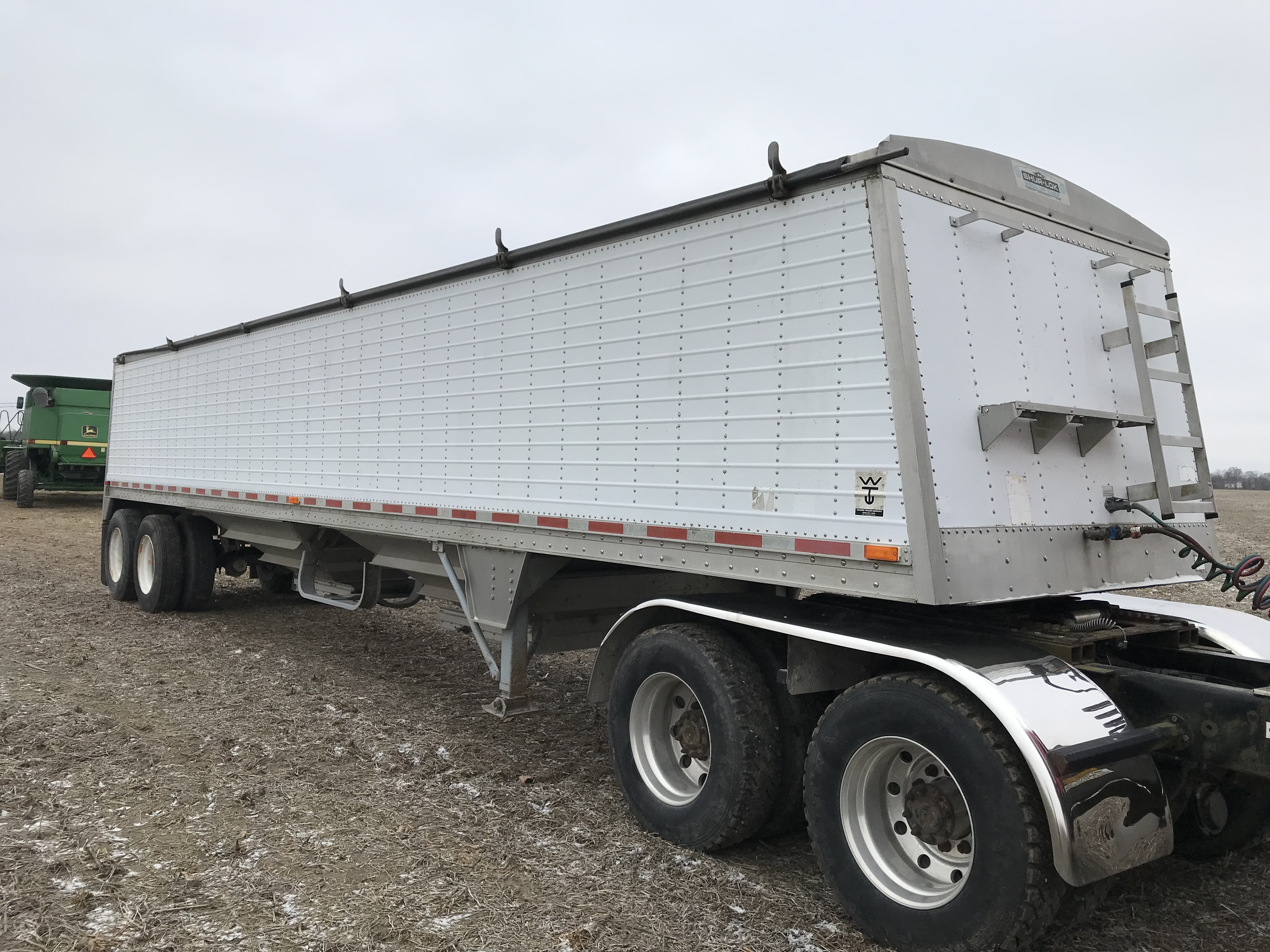 1995 WILSON 40' ALUMINUM HOPPER BOTTOM