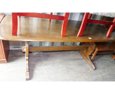 ERCOL DINING TABLE. Rectangular dining table  180 x 80cm 