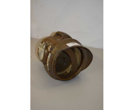 A vintage brass lantern (incomplete)