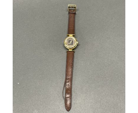 A vintage goldplated Fendi wristwatch.
