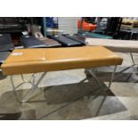 WINCO TREATMENT TABLE WITH ADJUSTABLE HEAD REST