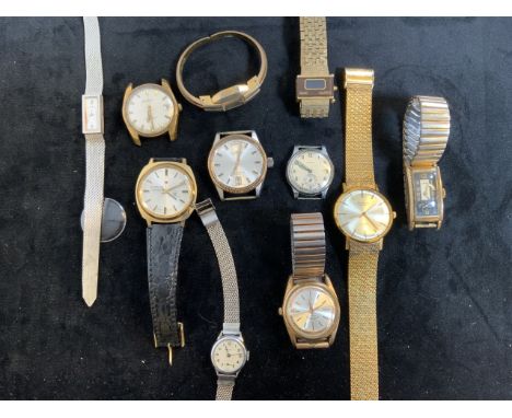 A Collection of vintage watches, Sekonda, Regency, Ingersol etc.