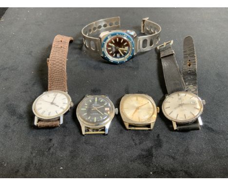 Timex watches, Tissot and others. 