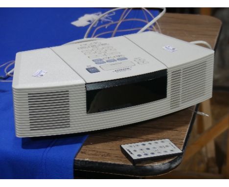 A Bose Wave Radio/CD, Model AWRC3P. PLEASE NOTE CD NOT WORKING