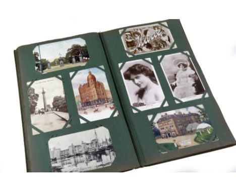 Postcards, various early 20thC and later, street scenes, Spilsby, other Lincolnshire, Lincoln Stonebow, cricket team, various