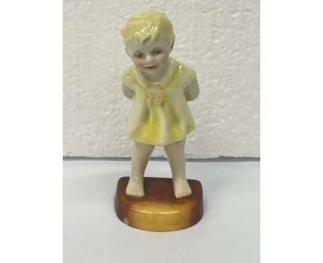 A ROYAL WORCESTER FIGURE 2913 TOMMY BY F DOUGHTY 