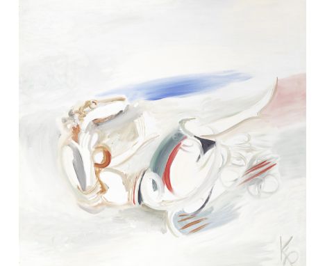 Boris Kocheishvili (Russian, born 1940)Untitled ('Horse') 1990signed (lower right)oil on hardboard122 x 130cm (48 1/16 x 51 3