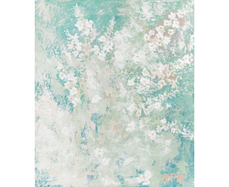 Afa  Maryam (Azerbaijani, born 1976)'Tenderness' signed in Latin (lower right); further titled in Cyrillic and Latin, signed 