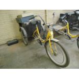 TRI-CYCLE, HUSKY, 26" wheels, w/ metal box (Machine shop area)