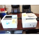 LOT OF PRINTERS (2): (1) HP LaserJet Pro-MFP M148FOW, S/N VNG3702514, (1) HP LaserJet Managed -