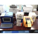 LOT OF LABEL PRINTERS (2): (1) Brady-BBP3A, Mdl..BBP31, w/ cartridge rolls, S/N. N.A., & (1) DURA