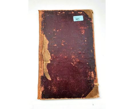 PTE J. WHITTAKER 1st Batt (KSLI?) a manuscript book with songs, reminiscences, medical information, foolscap book c. 1911 ff.