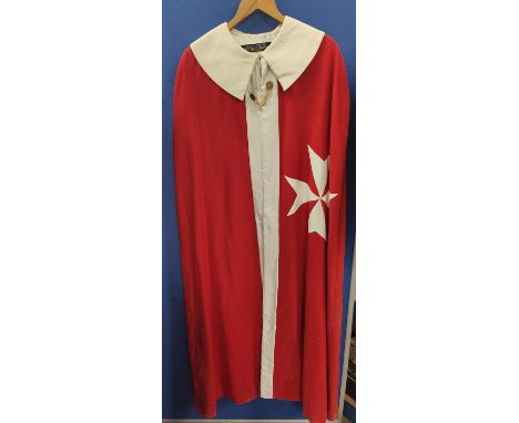 A Knights of St Columba, Malta, cloak 