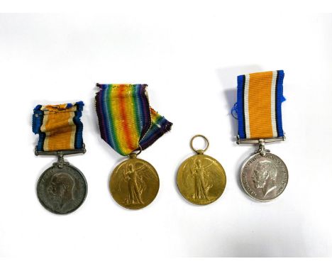RAF (RNAS): a WWI pair of medals to 226337 Cpt. R. T. WARREN and another pair to 234166 2 A.M. H. J. FOWLER 