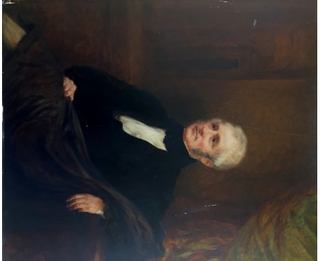 JOHN LINNELL (1792-1882) PORTRAIT OF THE RT. HON. HENRY STEPHEN FOX-STRANGWAYS PC, 3rd EARL OF ILCHESTER (1787-1858) Seated h