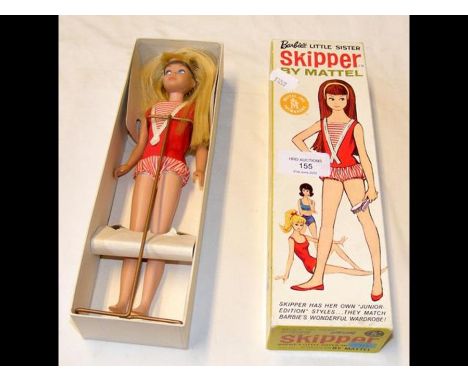 A boxed Barbie's Little Sister 'Skipper' by Mattel 