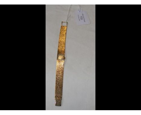 A lady's 9ct gold 1970's Omega wrist watch 