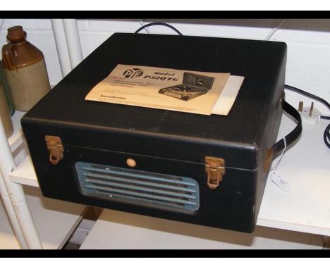 A Pye model P32QTG vintage record player