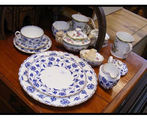 Assorted Spode ceramics