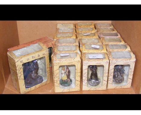 Twenty Lord of The Rings figures by New Line Cinema