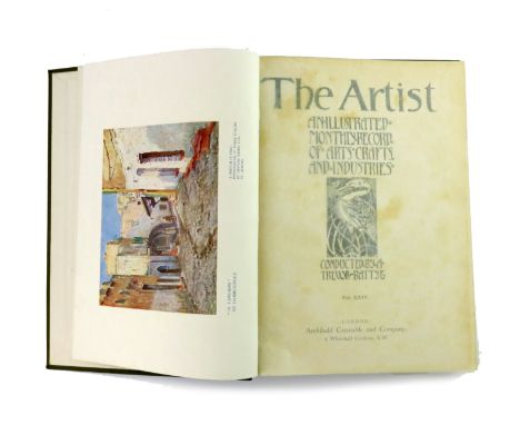 The Artist, Volume 24, January to April 1899, Frederick Rhead pottery page 64-72 and 198-200 