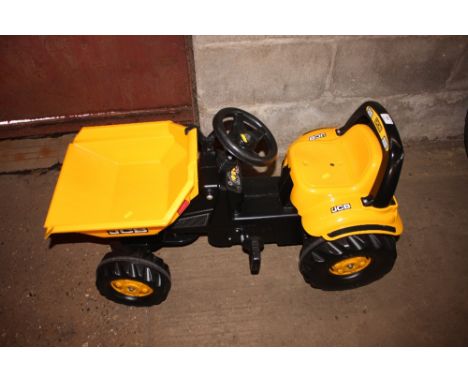 A child's JCB tractor