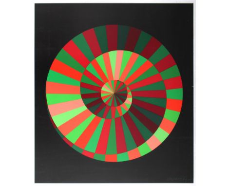 Country: Unknown. Year: Unknown. Artist: Vasarely. Victor Vasarely was a Hungarian-French artist credited with having created