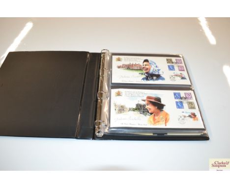 An album of Royal First Day covers