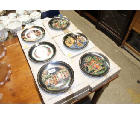 A quantity of Russian collector's plates 