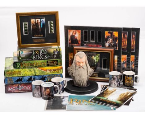 Parker, Toys Biz and others. A collection of Lord of The Rings Trilogy board games and collectables: including LOTR Monopoly,